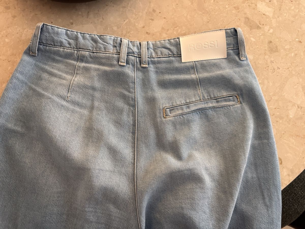 Jeans: ROSSI Noa Crop Jeans hellblau Grösse S – Nuovo (secondo la descrizione) da Luzern venduto da maarteii 3