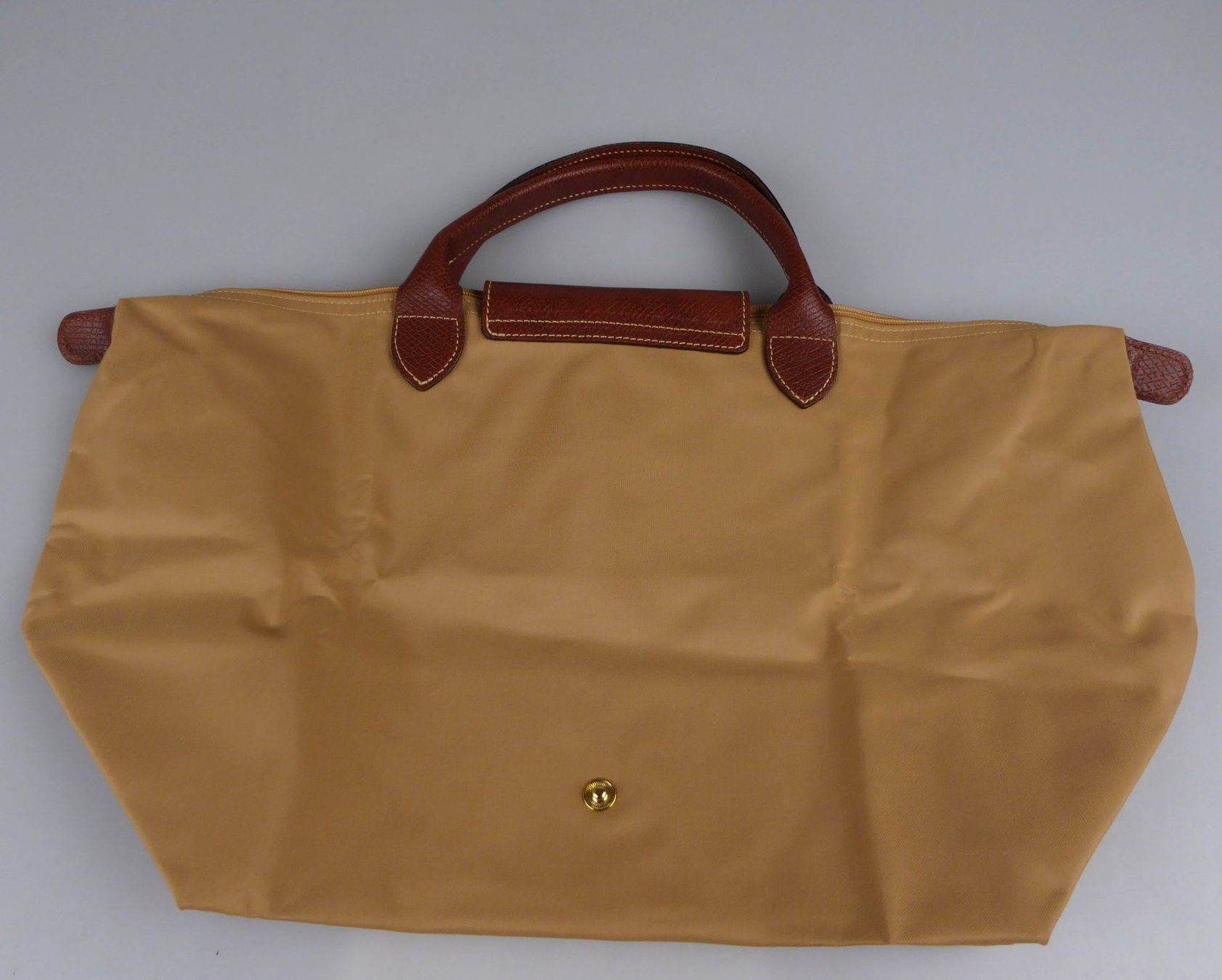 Longchamp Borse: Longchamp Le Pliage Tasche, hellbraun gebraucht – Usato da Volketswil venduto da brockipfannenstil 2