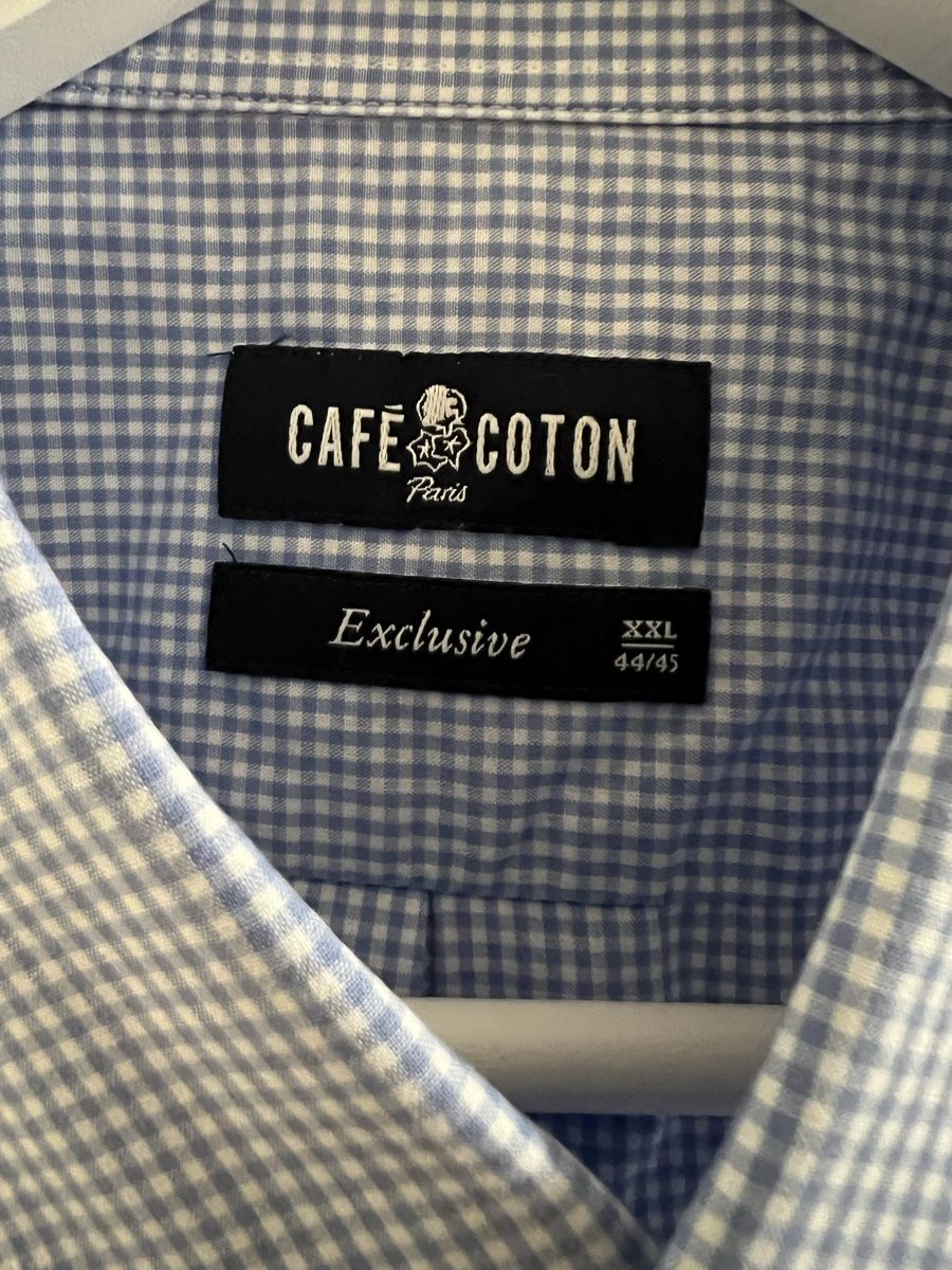 Camicie: Chemise Café Coton – Nuovo (secondo la descrizione) da Genève venduto da AS27 1