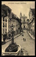 Solothurn, Hauptgasse und Marktbrunnen