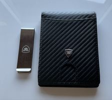 Mountain Voyage Co. Carbon-Optik Portemonnaie mit Geldklamme
