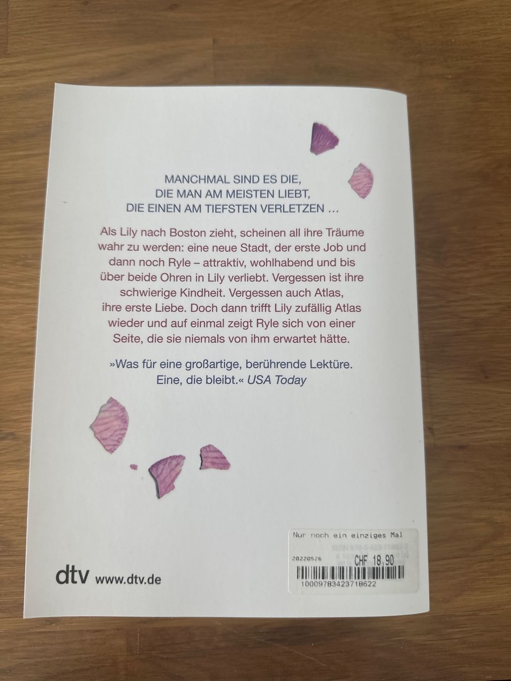 Libri: „Nur noch ein einziges Mal“ - Colleen Hoover – Usato da Gachnang venduto da mih_7dkp 1