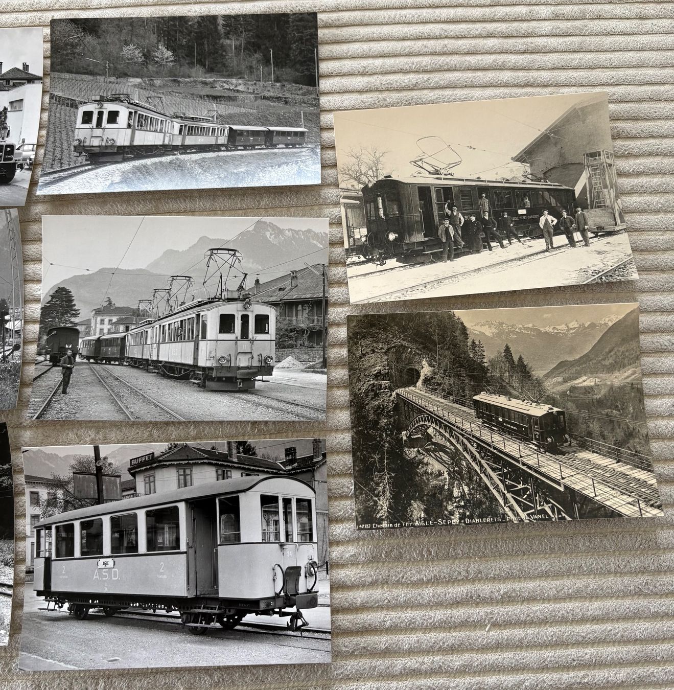 Ansichtskarten: Serie ASD / Aigle - Sépey - Diablerets – Gebraucht aus St-Légier-La Chiésaz von Theo005 2