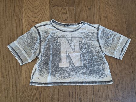 Crop T-Shirt Sommer Look, Grösse S