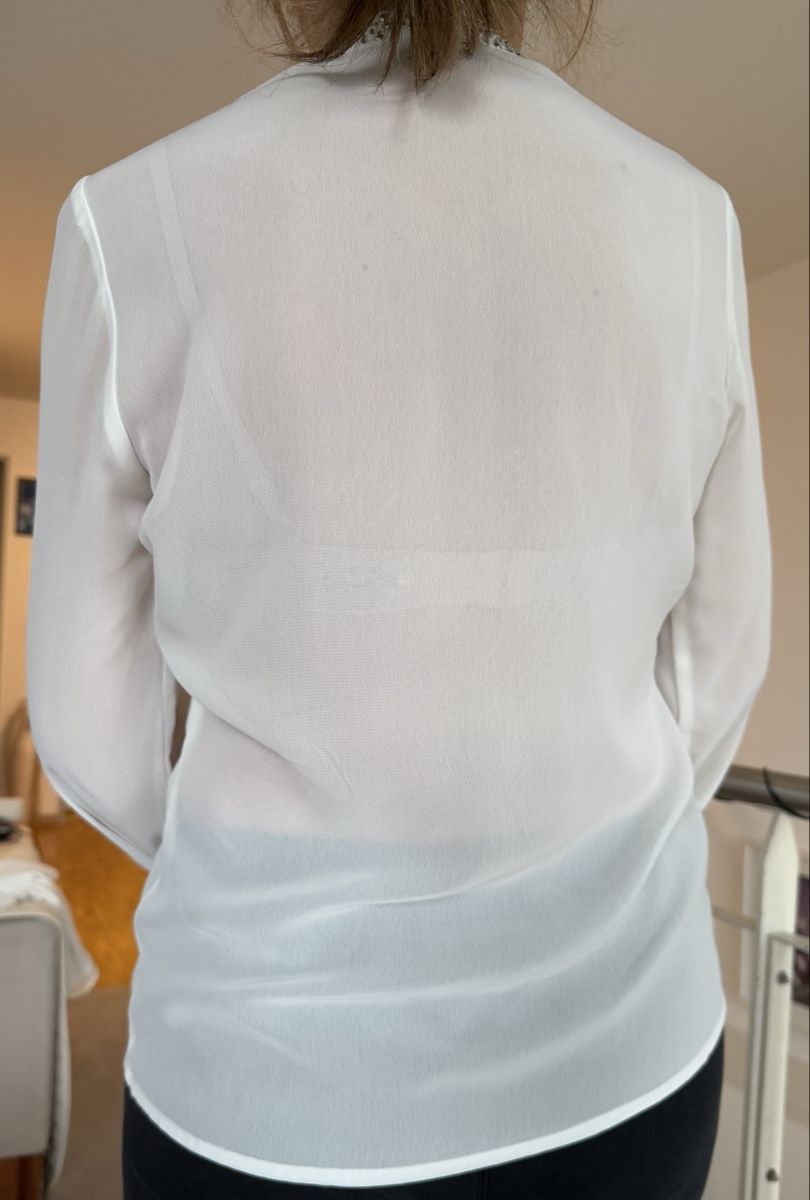 Blusen: Chemisier blanc T. 36 – Neu (gemäss Beschreibung) aus Les Avanchets von NR07 1