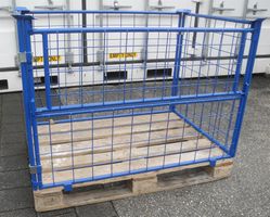 Gitterkorb / Gitterbox Palettengitter für Europaletten