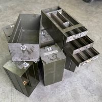 Schubladen / Behälter aus Metall (Armee)