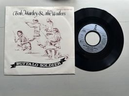 BOB MARLEY tolle Kult Single Reggae Buffolo Soldier WAILERS