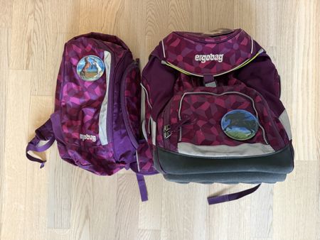 Ergobag Schulranzen-Set (Rucksack & Turnbeutel)