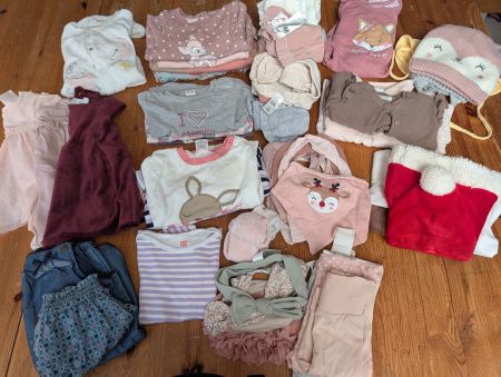Kleiderpaket Mädchen Gr. 62/68