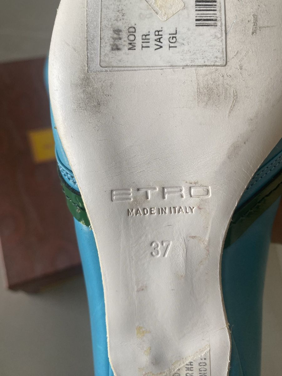Etro Damenschuhe: Etro Milano ballerine tg.37 – Neu und originalverpackt aus Mendrisio von SGR85 7