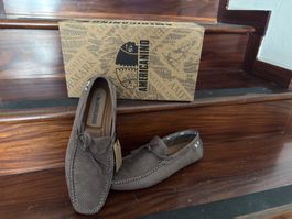 Neue Herren MoKassins Schuhe Gr 45 in OVP