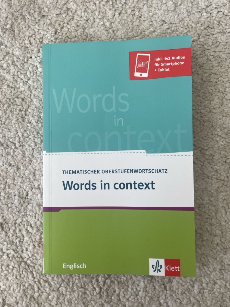 Livres: Words in context, Klett – Neuf (Voir description) à St. Niklausen LU par car_2562