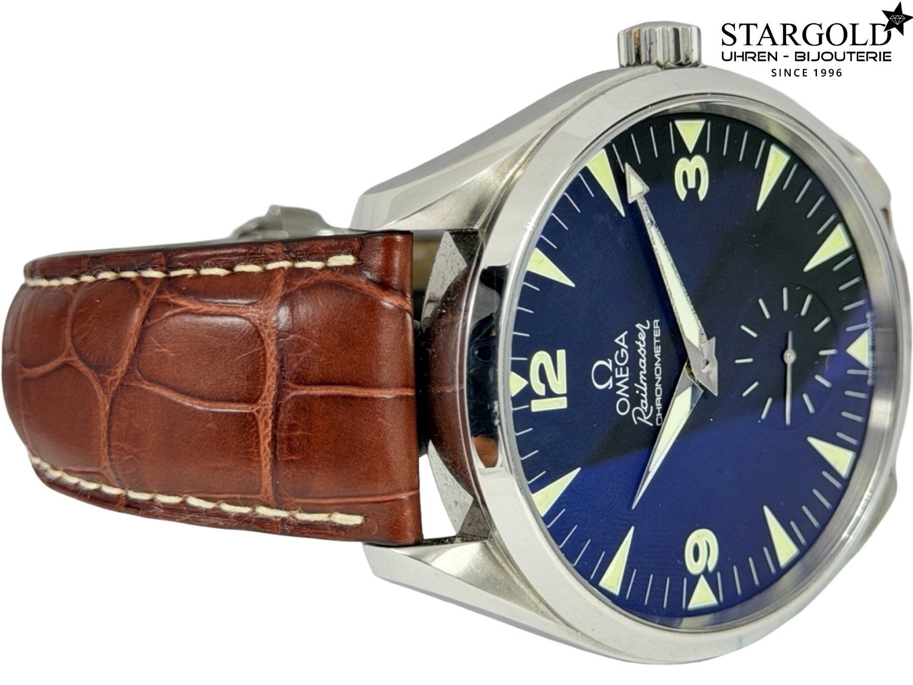 Omega Uhren: Omega Seamaster Railmaster - 2806.52.37 – Gebraucht aus Zürich von Stargold-Uhren 2