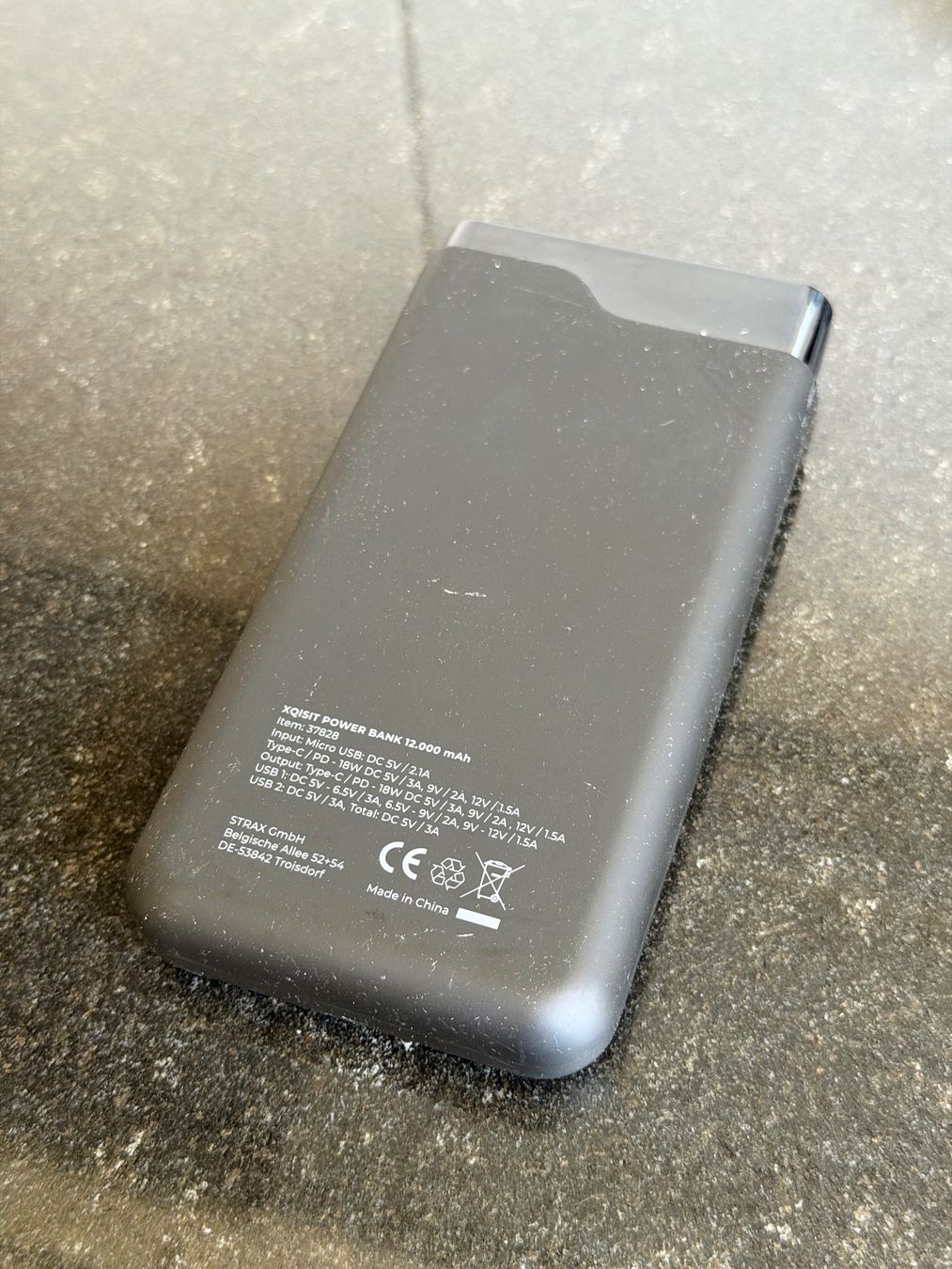 Batterie: XQISIT Powerbank 12.000 mAh – Usato da Jona venduto da HeartbeatofAmerica 3