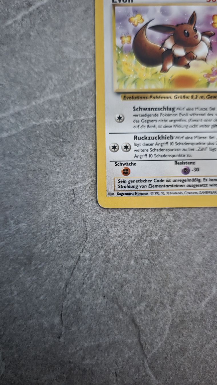 Pokémon Carte collezionabili: Evoli (Fossil Edition) – Nuovo (secondo la descrizione) da Rorschach venduto da Craint 4