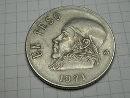 Mexiko 1 Peso, 1971