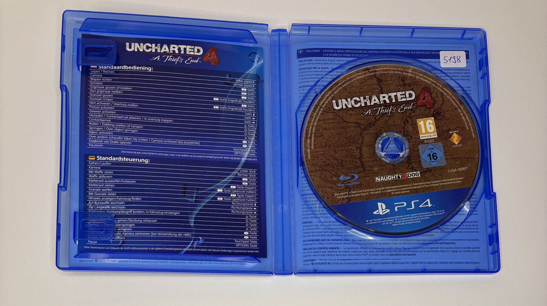 Giochi: PS4 - Uncharted 4: A Thief's End – Usato da Allschwil venduto da Bullach 1