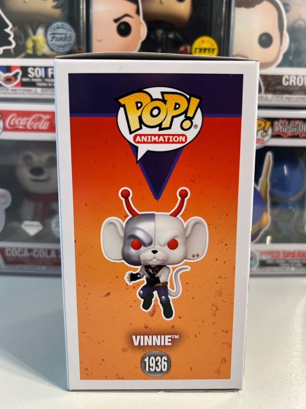 Funko Statuette: Funko POP! Animation Biker Mice From Mars Vinnie – Nuovo e nell'imballaggio originale da Le Mouret venduto da perfectbijou 1