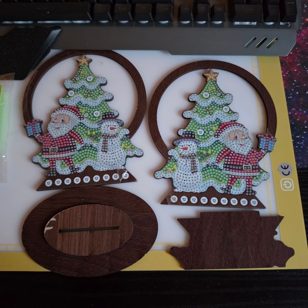 Kit bricolage: DIAMOND PAINTING WEIHNACHTS BILD – Usato da Dintikon venduto da bonita099 1