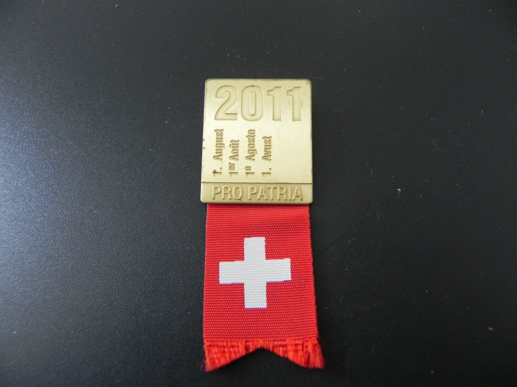 Broschen & Nadeln: Abzeichen 1. August 2011 – Gebraucht aus Biel/Bienne von Gogolozi
