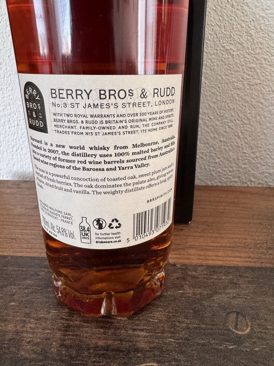Bevande alcoliche: Starward Whisky Single Cask 2016 - Charles Hofer SA CH – Nuovo e nell'imballaggio originale da Watt venduto da SwissBlueLine 2
