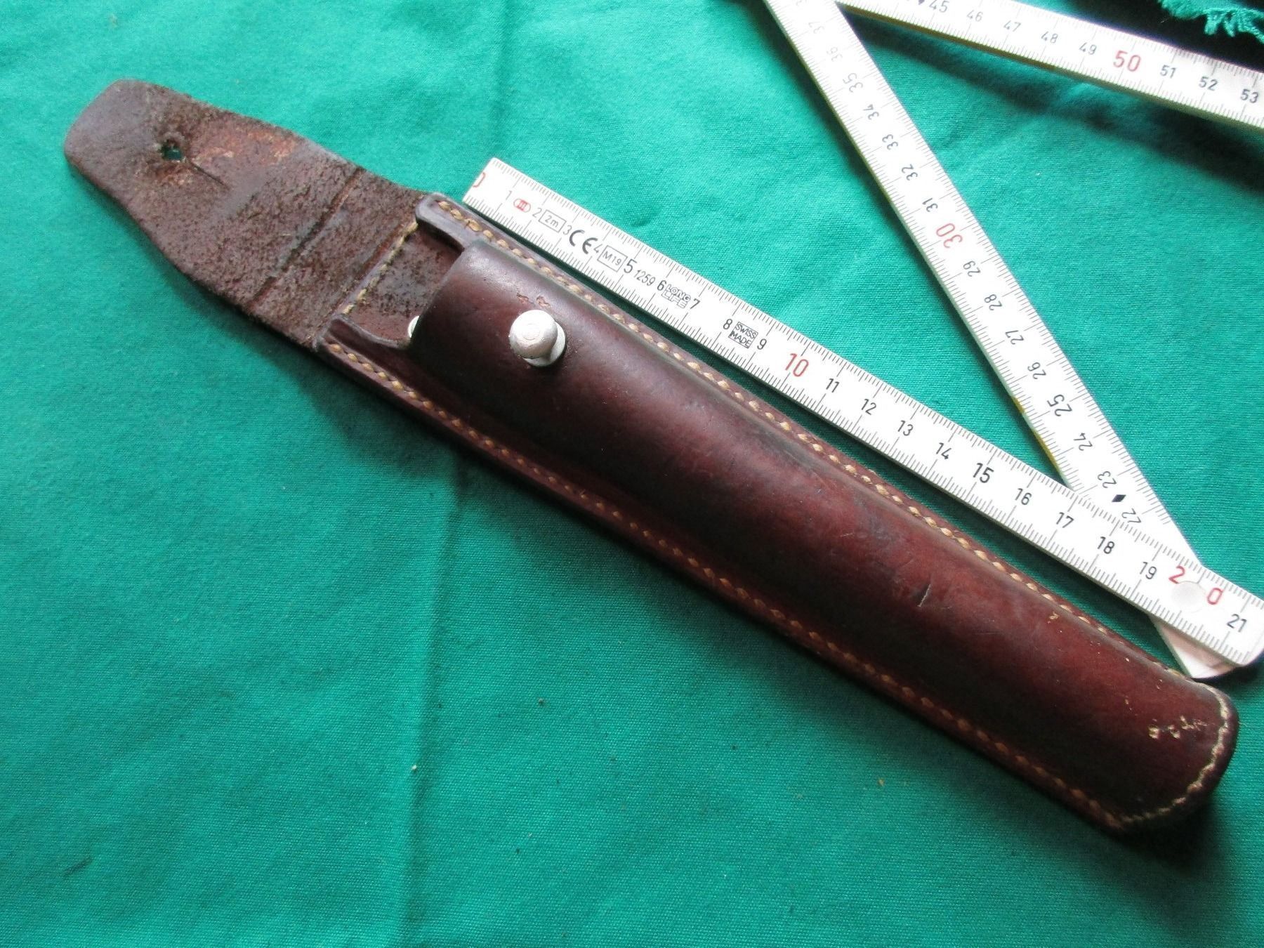 Schweizer Armee Armi bianche: Futteral zu Schiessbecher K31, 1947 – Usato da Bowil venduto da vifi01 4