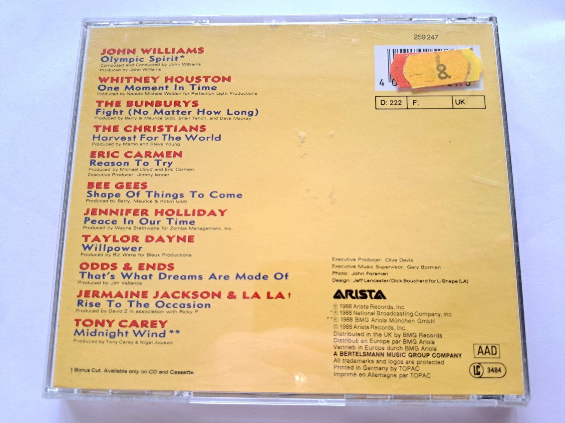 CD: Cd One moment in time - compilation  – Usato da Pully venduto da bro_n52j 1