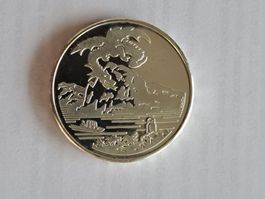 20 Fr. Gedenkmünze 1996. Drache von Breno