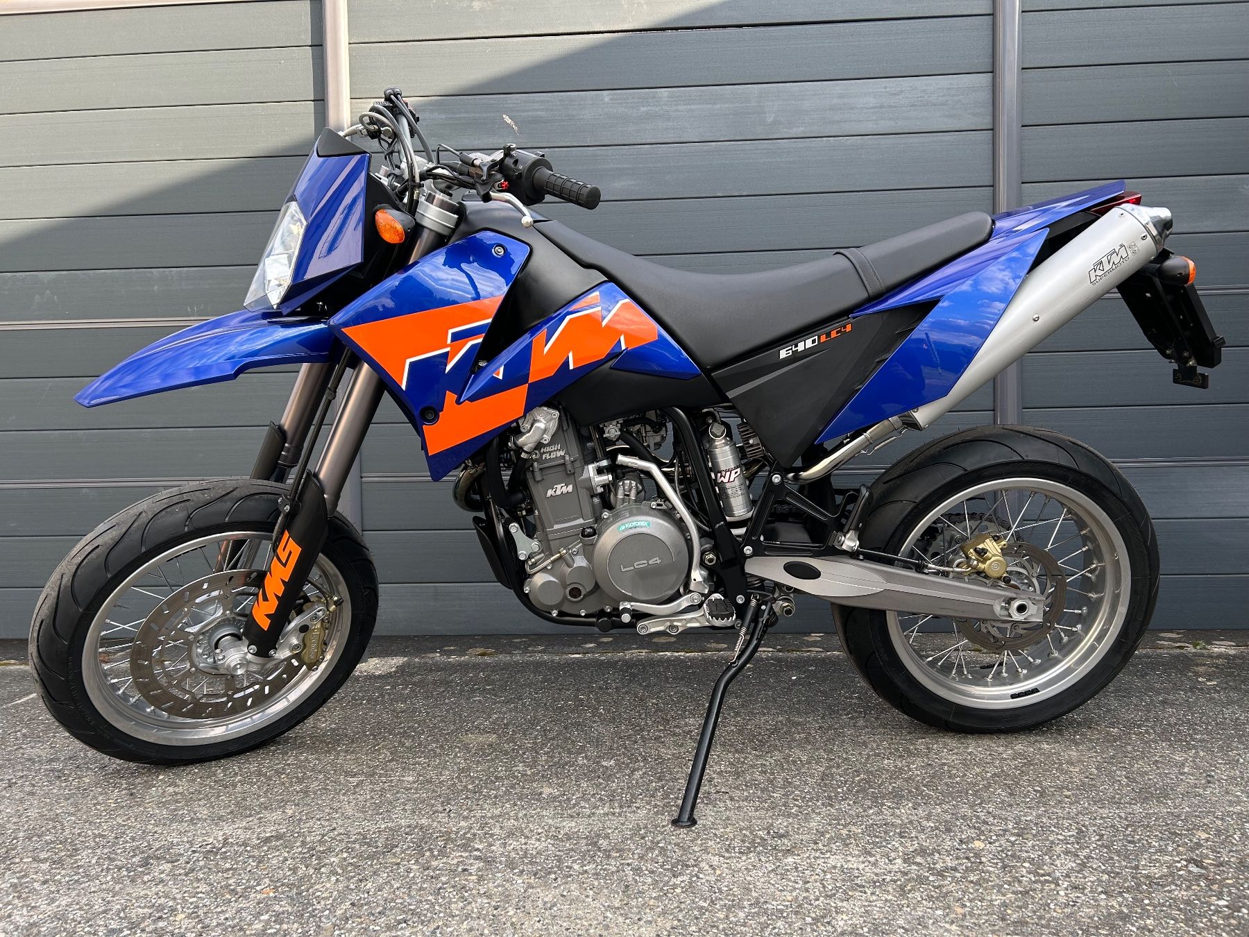 KTM Strada: Ktm 640 lc4 supermoto – Usato da yvonand venduto da Gallegon 1