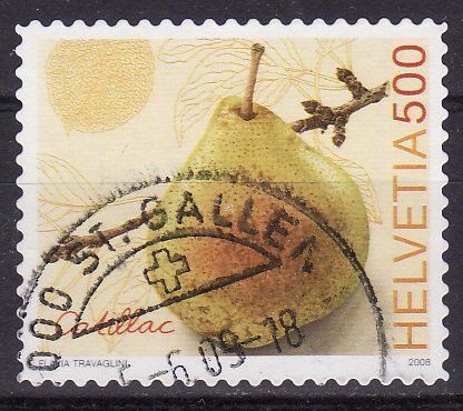 Tutti i francobolli: SBK-Nr. 1283 Birne Catillac 2008 – Usato da Gränichen venduto da Teufenthaler