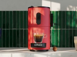 CoffeeB-Maschine Horizon Rot