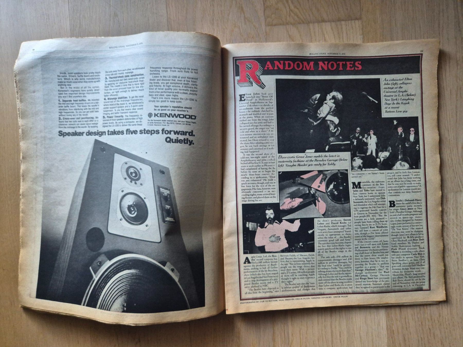 Riviste & Magazine: Rolling Stone Magazine, November 15, 1979 – Usato da Zürich venduto da brifo64 4