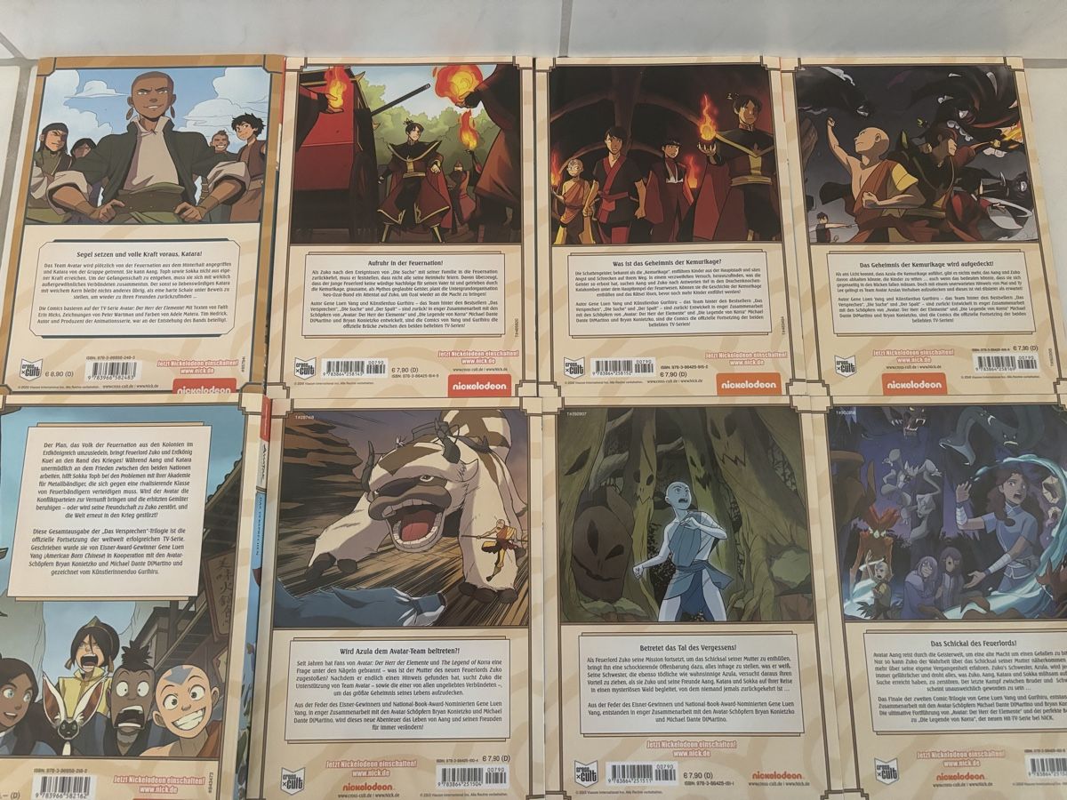 BD: Comics Avatar Der Herr der Elemente – D'occasion à Uetikon am See par Winnieclaudia 3