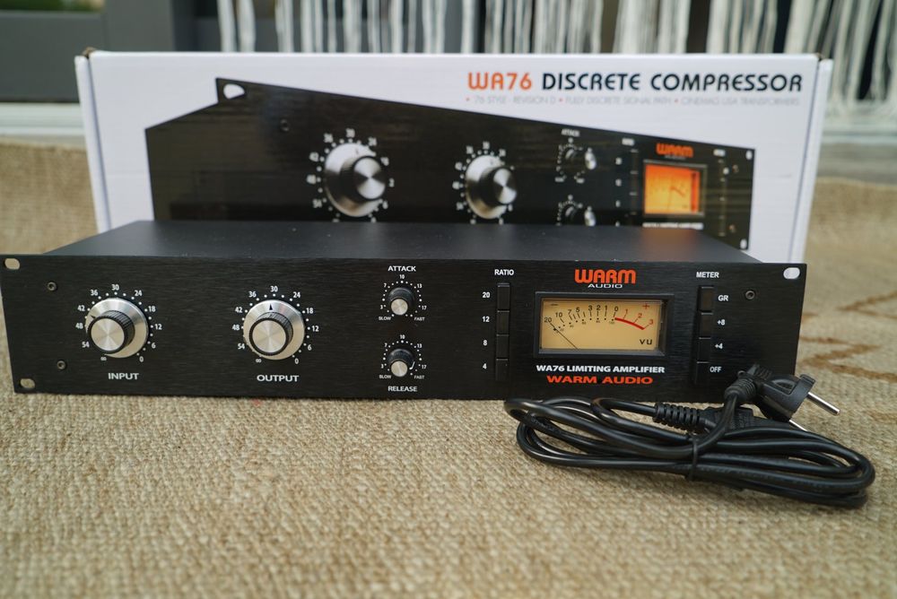 WA76 Discrete Compressor 数回のみ使用 Warm Audio WA76 Discrete Compressor Analog Tone