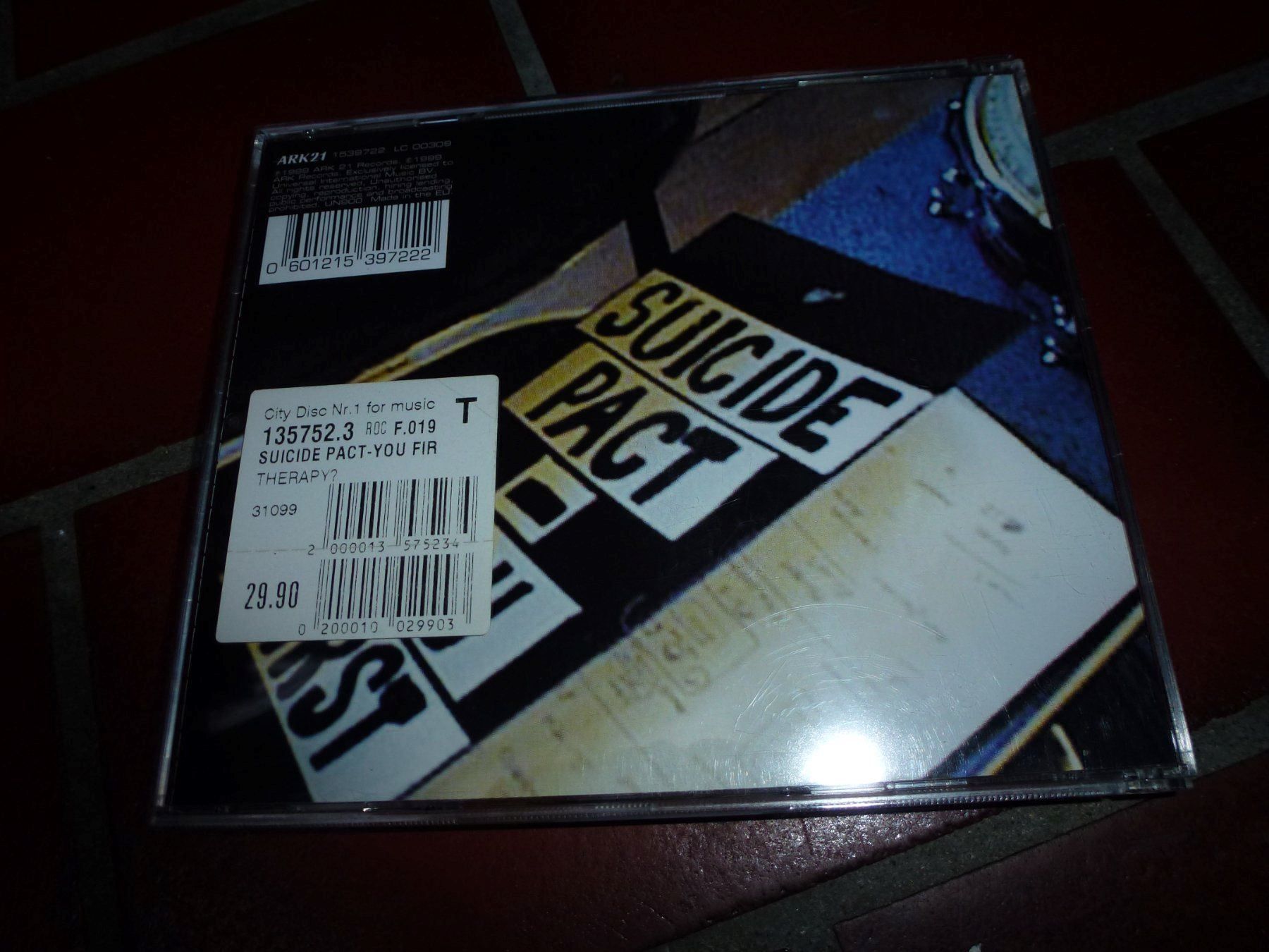 CD: Therapy - Suicide Pact You First CD – Usato da Olten venduto da Disc-Ausverkauf 1