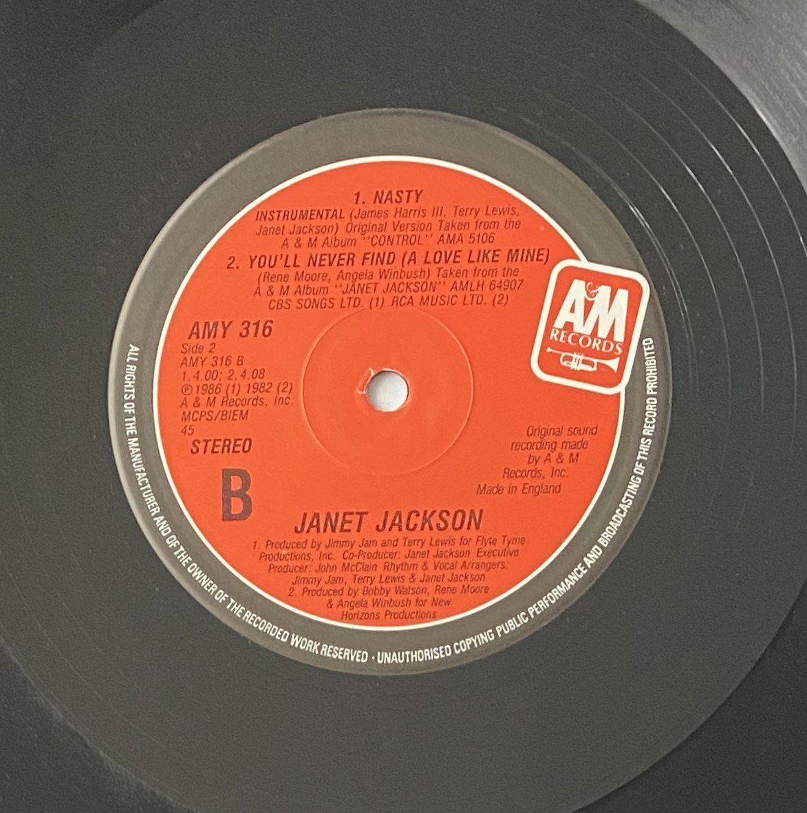 Dischi in vinile: Janet Jackson, Nasty – Usato da Flums venduto da Empe1 3