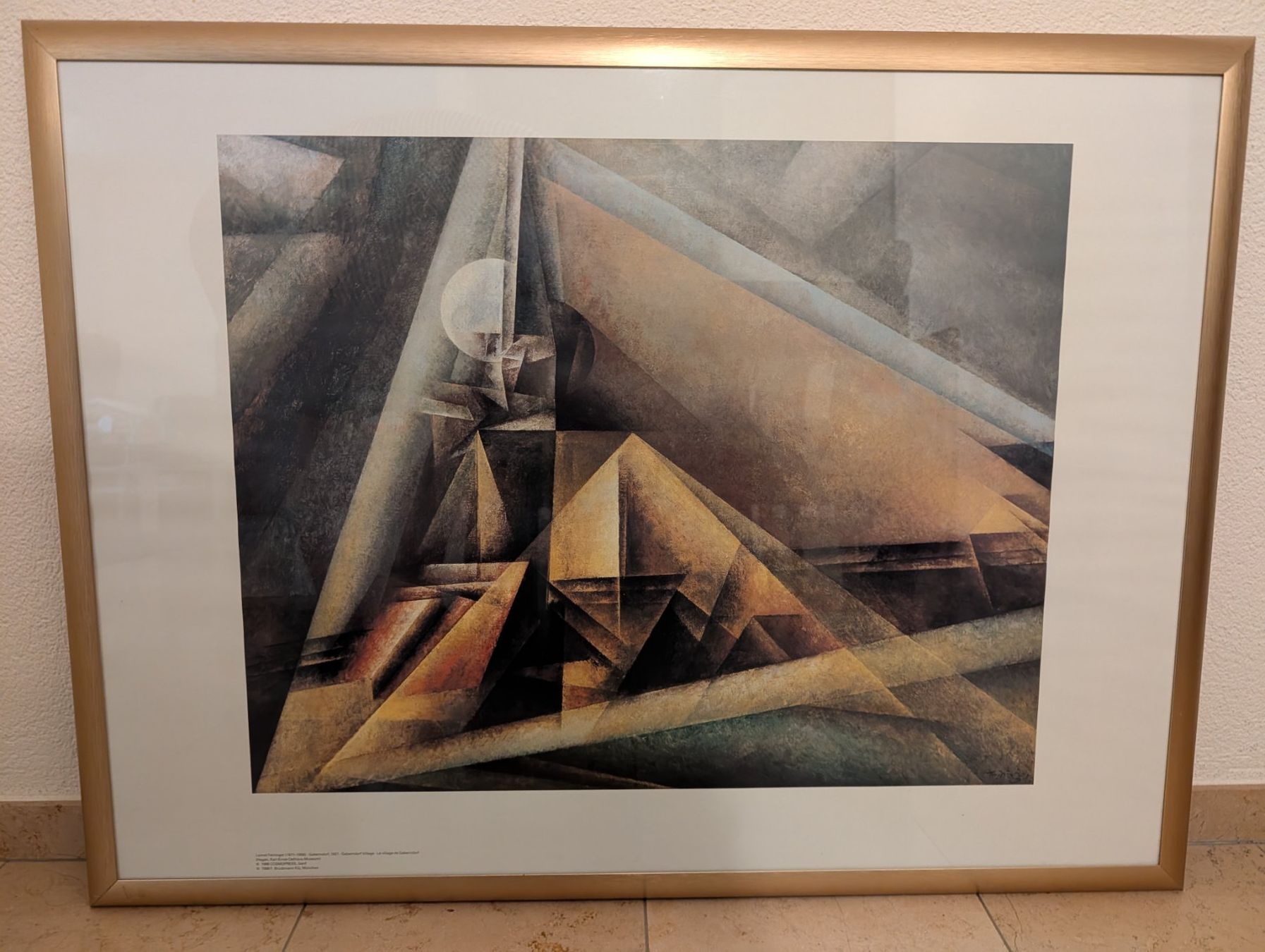 Foto & Immagini: Digitalprint Feininger98x74cm  im Alurahmen – Usato da Affoltern am Albis venduto da Pellegrino70 1