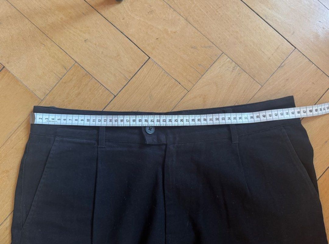 Pantaloni: Thinking Mu Straight Leg Pleated Black Pants – Usato da Muri b. Bern venduto da SauceBernoise 3