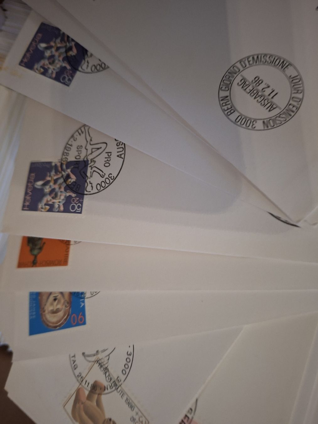 Tutti i francobolli: Diverse FDC / Briefe Massenware  – Usato da Balgach venduto da SIMEON27 2