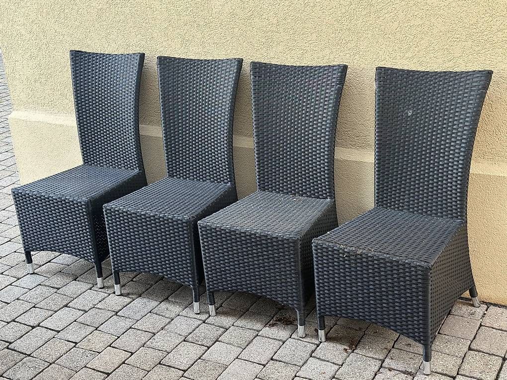 Sedie: 4 chaises jardin - 35.- – Usato da Chessel venduto da Mor_val 1