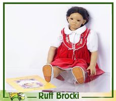 Annette Himstedt Puppe 1991/92 mit Zertifikat und Kleidern