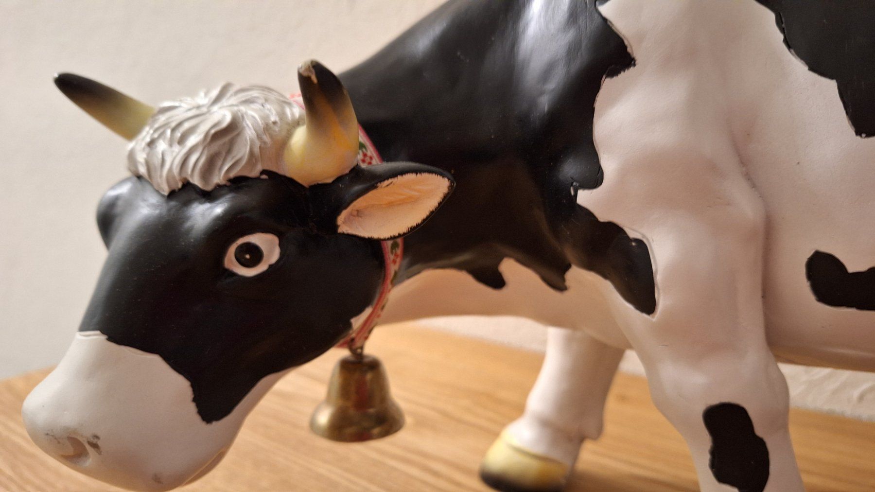 Statuette: Deko Kuh ,schwarz/weiss 35cm – Usato da Arlesheim venduto da shopradl 2