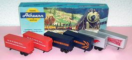 Athearn H0 Piggybacks 6 Anhänger H0 1:87 US-Ladegüter, neu