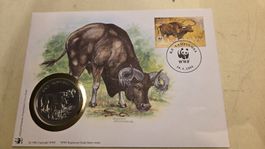 1994 Medallienbrief WWF Kouprey