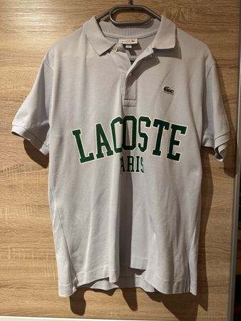 Lacoste Poloshirt Paris blau Grösse S Classic Fit