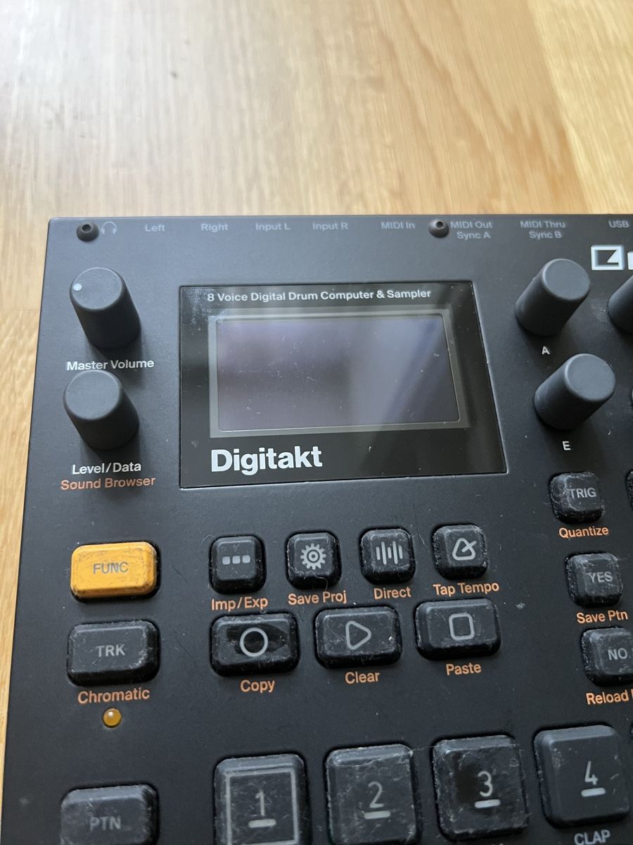Elektron Strumenti musicali: Elektron Digitakt MK1 – Usato da Bern venduto da p.hugentobler 5