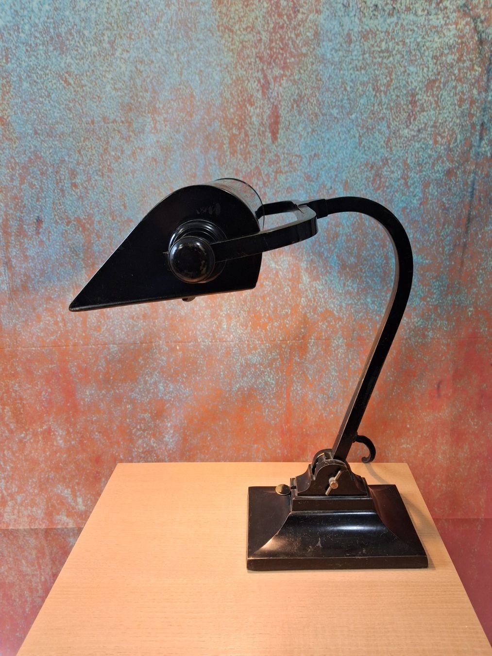 Bankamp Lampade: Antike  Banklampe – Usato da Winterthur venduto da lampenretter 3