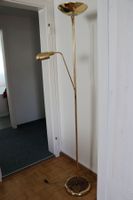 Stehlampe Gold