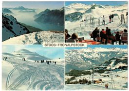 Stoos - 4 Bild AK Fronalpstock